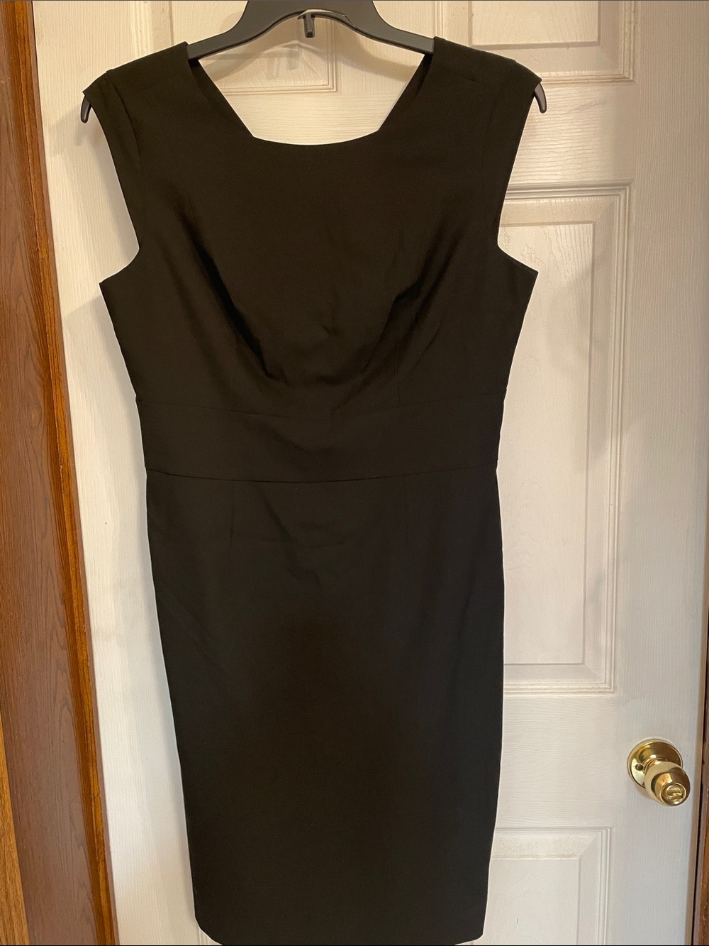 The Limited Black Midi Sheath Dress